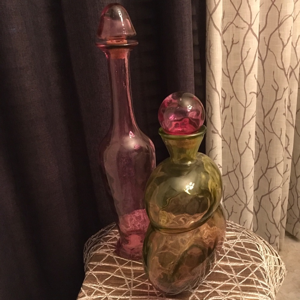 Gorgeous Colorful Vase 4pc Set